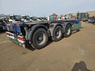Van Hool 30 foot container chassis | tank container transport | saf Drum. 1998 - N/A obrazek 2