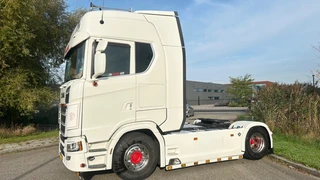 Scania S 2018 - S580 V8 NGS TOP condition| 4 baloons | park cool | retarder | 2 tank afbeelding 2 miniatuur