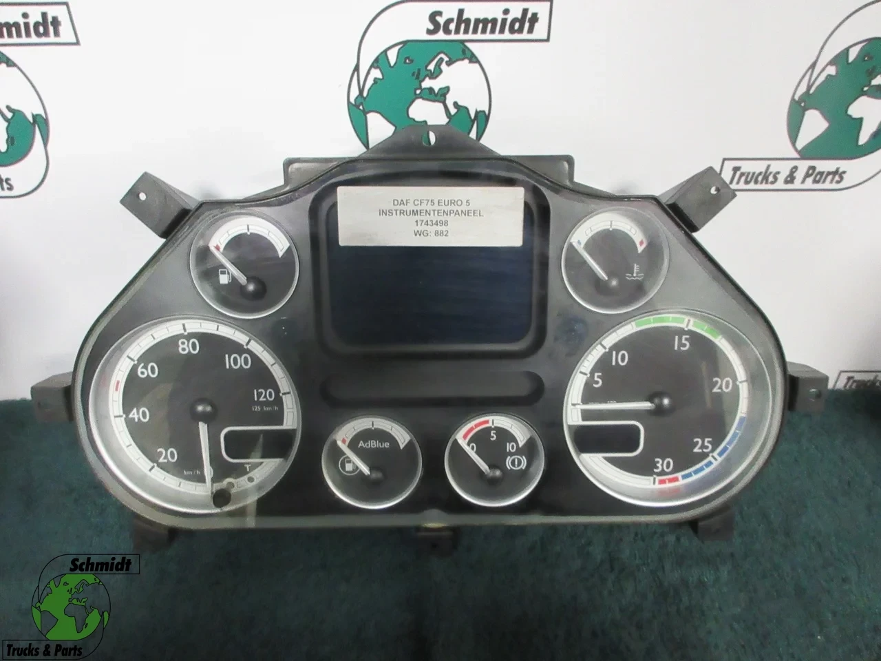 DAF - 1743498 DIP 4 INSTRUMENTENPANEEL DAF CF EURO 5 imagem 1