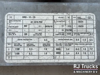 Groenewegen DRO-12-20 - Closed Box Trailer | 2 Axle | BPW Axles | NL Trail 2008 - N/A obrazek 26
