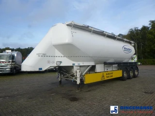 Feldbinder Powder tank alu alu 49 m3 / 1 comp 2017 na prodej