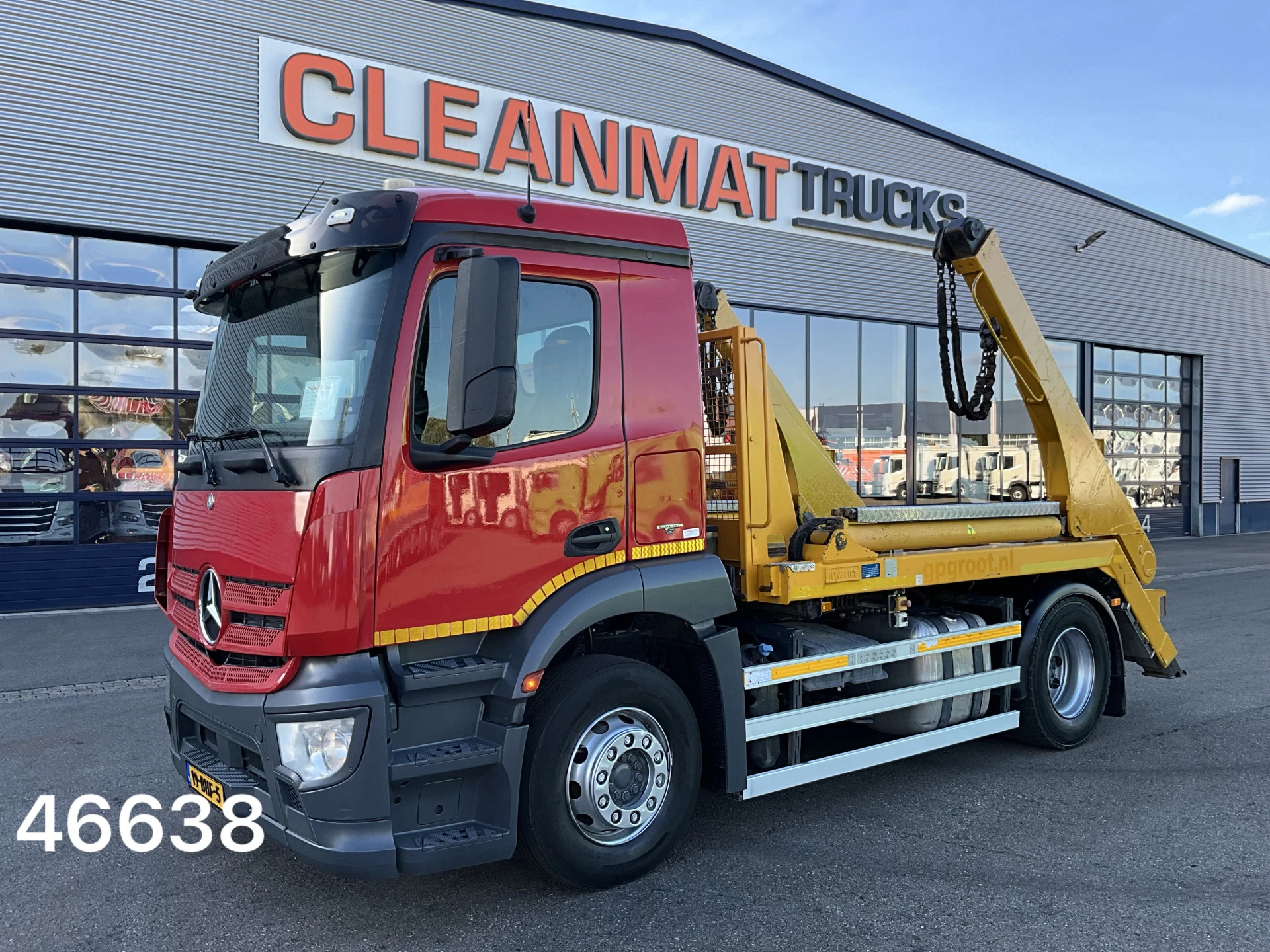 Mercedes-Benz Antos 1833 Hyvalift 14 Ton portaalarmsysteem 2016 afbeelding 1