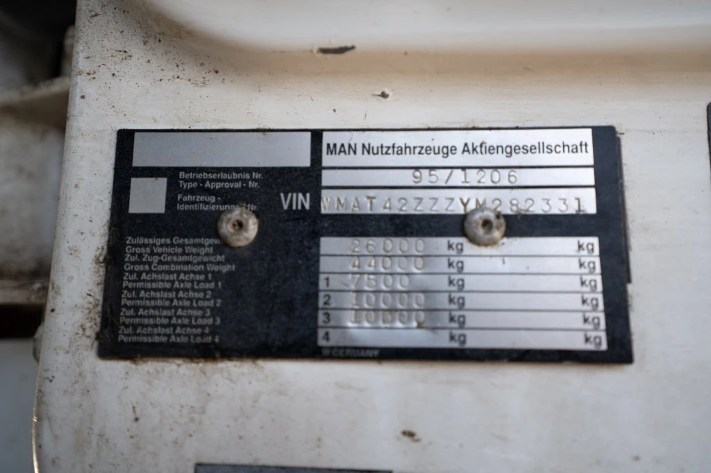 MAN 1999 - FE 33.414 BB 6x6 immagine 17