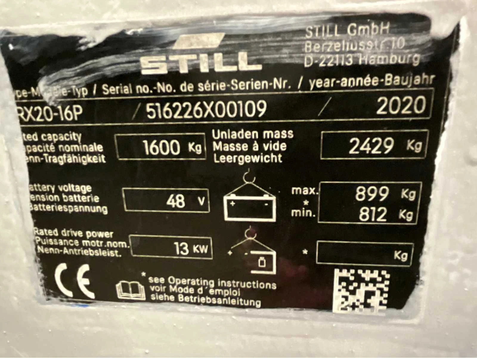 Still 2020 - RX20-16P Triplex - Freelift - Sideshift afbeelding 11