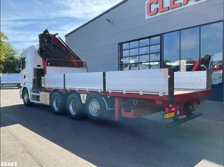Scania R 2016 - 490 8x4 Euro 6 Retarder HMF 60 Tonmeter laadkraan + Fly-Jib afbeelding 6