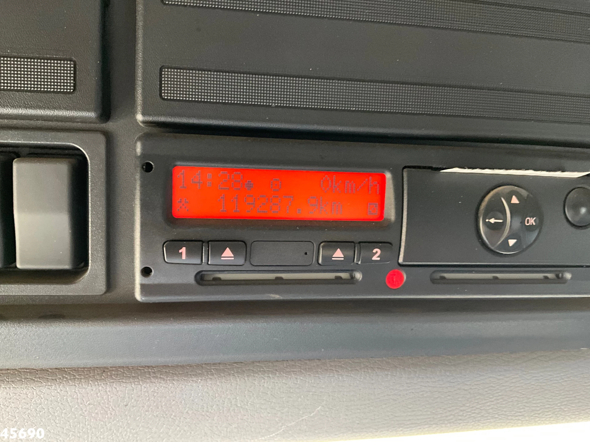 DAF FA 55 LF 220 HMF 10 Tonmeter laadkraan Just 119.287 km! 2008 afbeelding 20