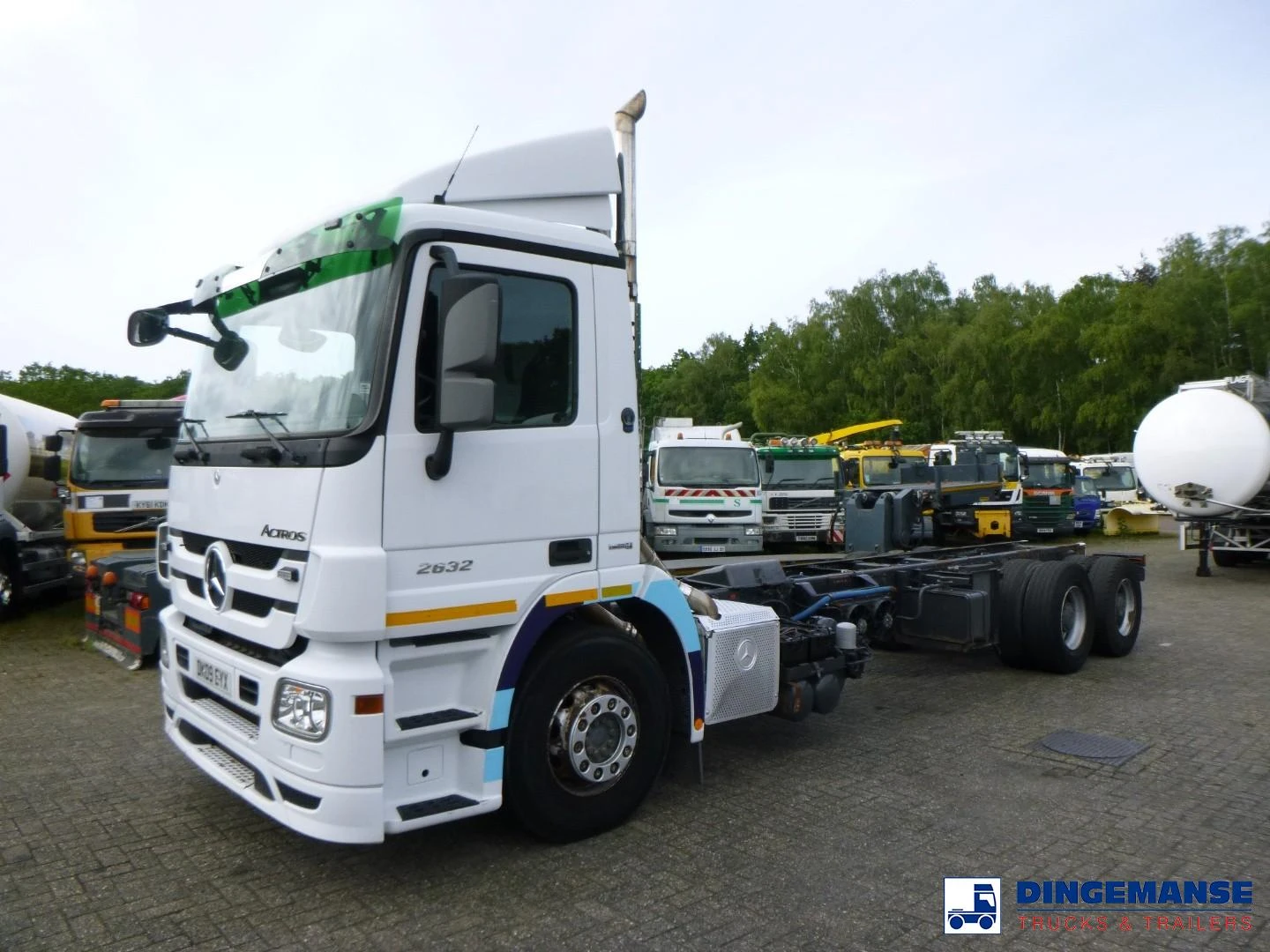Mercedes-Benz Actros 2009 - 2632 6x4 chassis Bild 1
