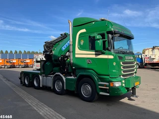 Scania R 2016 - 490 8x4 Euro 6 Effer 140 Tonmeter laadkraan + Fly-Jib Just 283.508 km obrazek 5