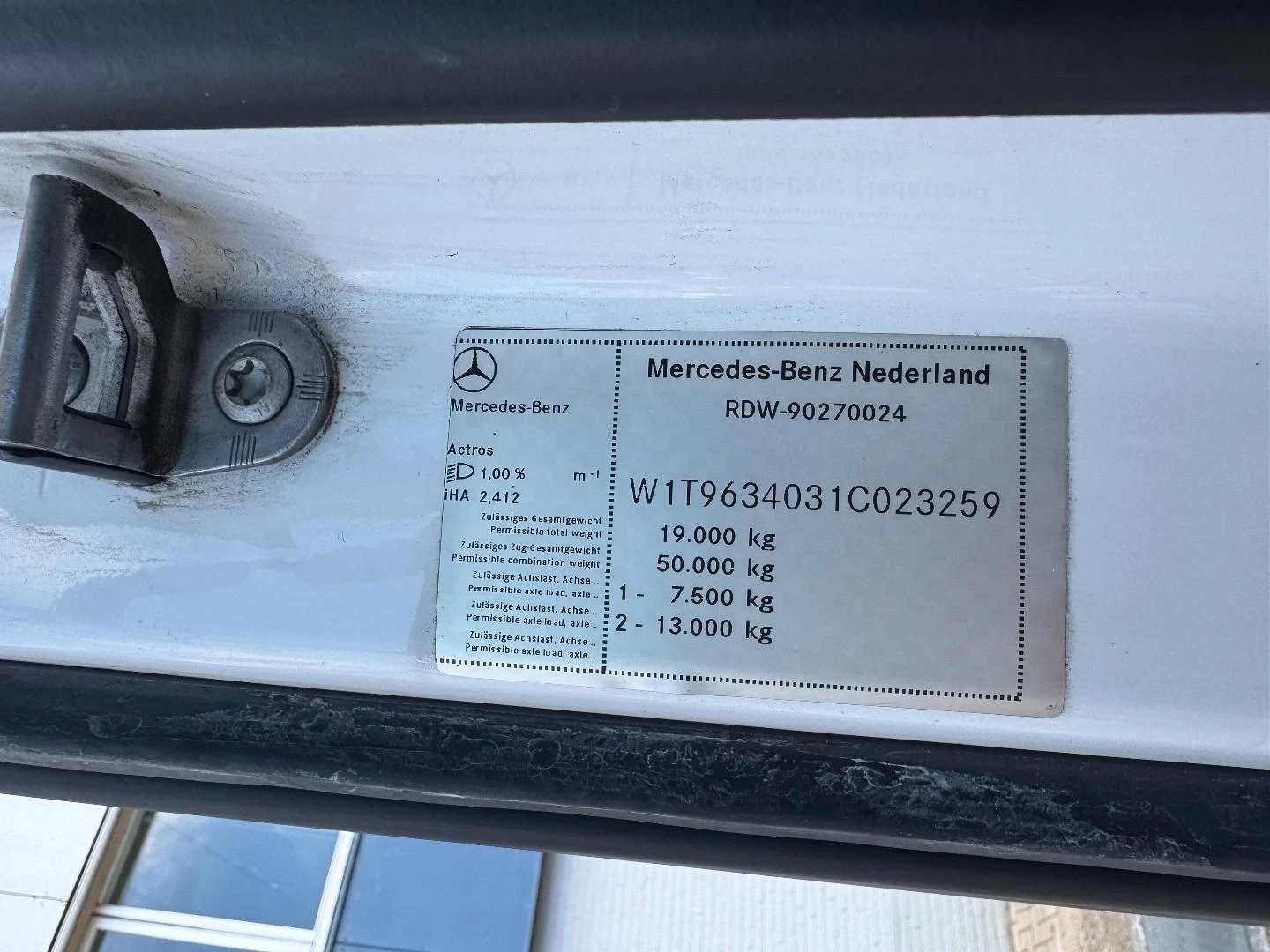 Mercedes-Benz Actros 2020 - 1943 image 18