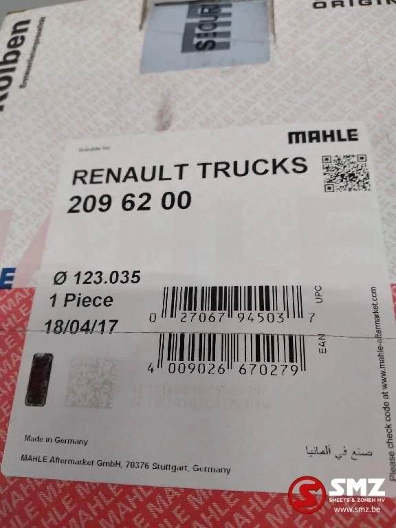 Renault - Occ Zuiger 123.035mm STD Renault immagine 2