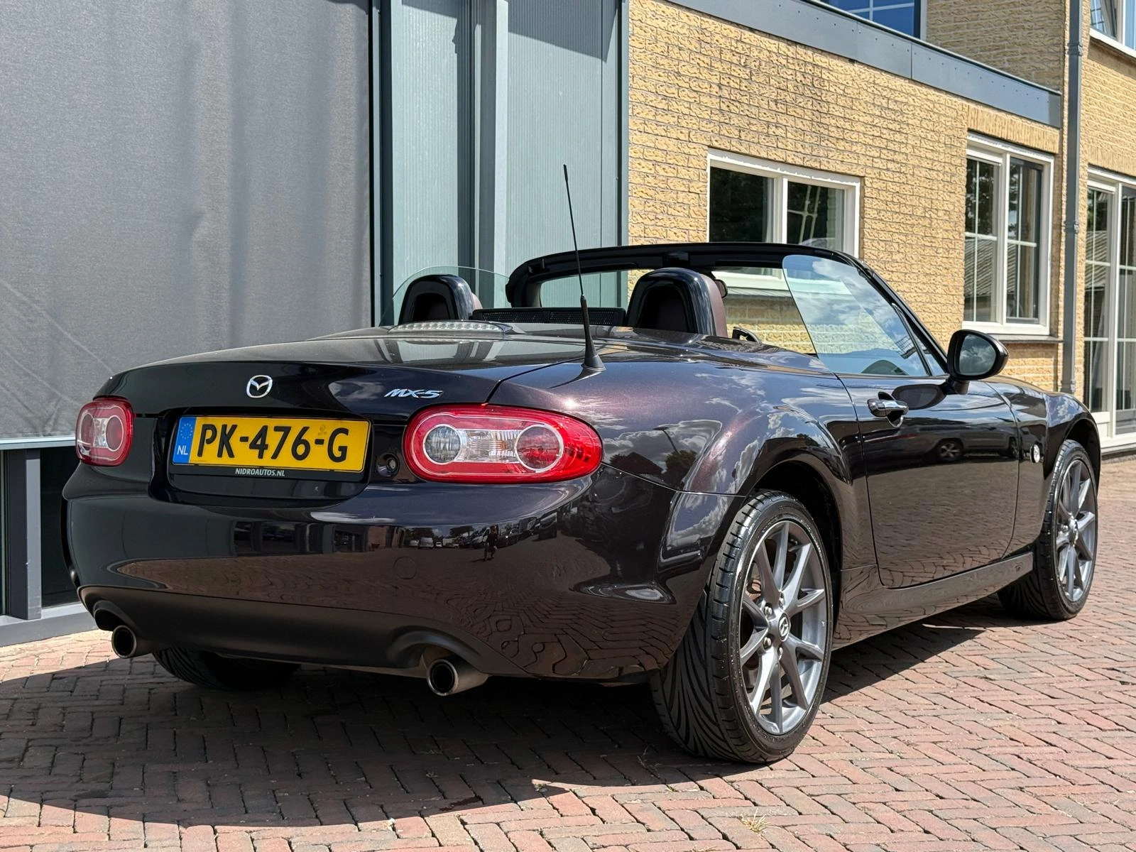 Mazda MX-5 2012 - 1.8 Roadster Cabrio Hardtop Leer Stoelverwarming Lmv afbeelding 2