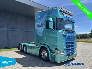 Scania S 2022 - 660 6x2 Showtruck V8 + Schuifschotel bild 2