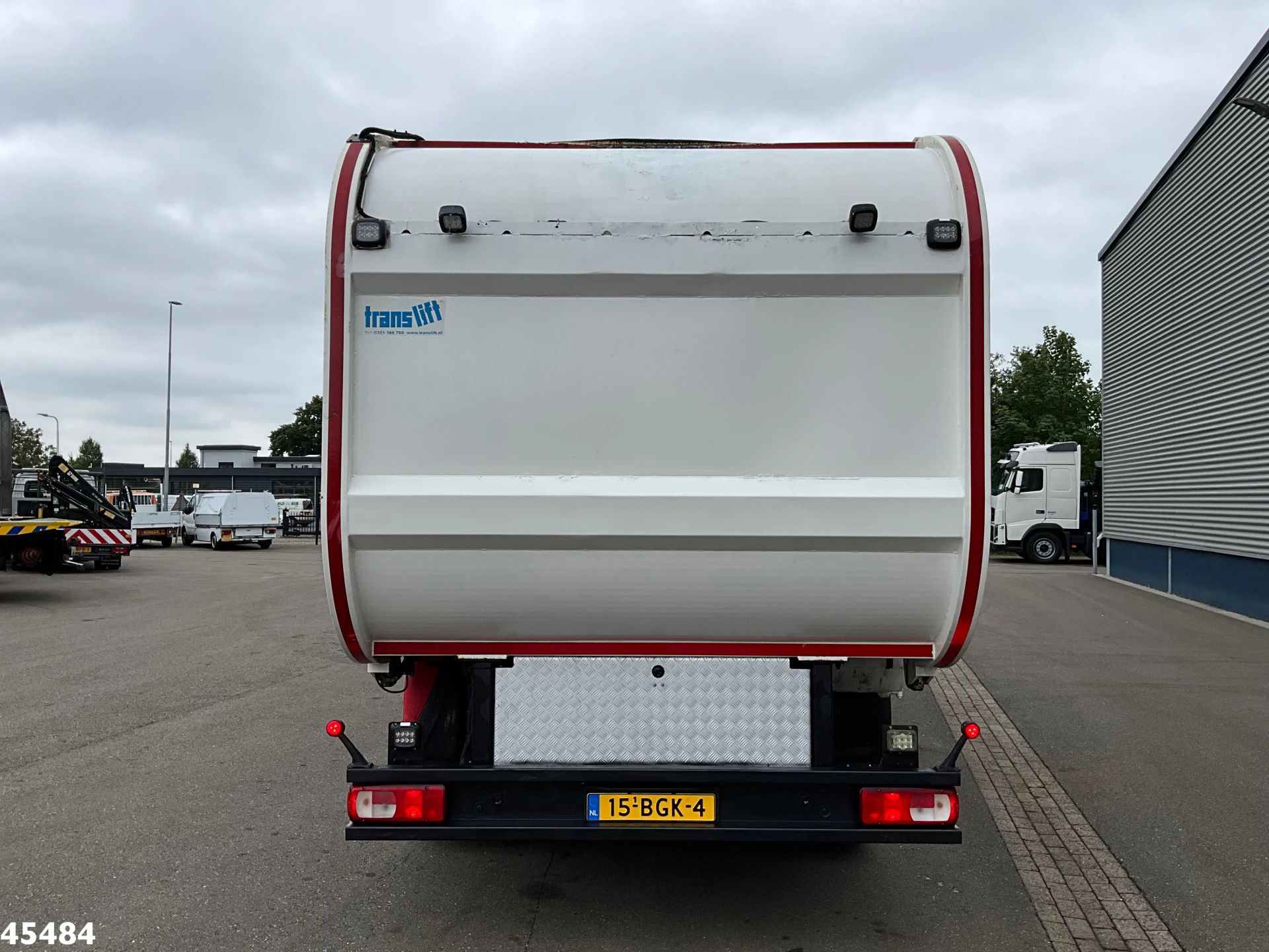 DAF FAN CF 290 Euro 6 Hiab 21 Tonmeter laadkraan 2015 afbeelding 3