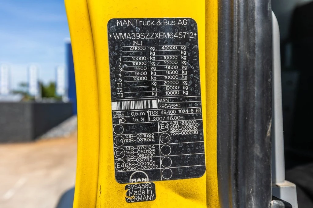 MAN TGS 2014 - 49.400 10X4-6 BB immagine 24