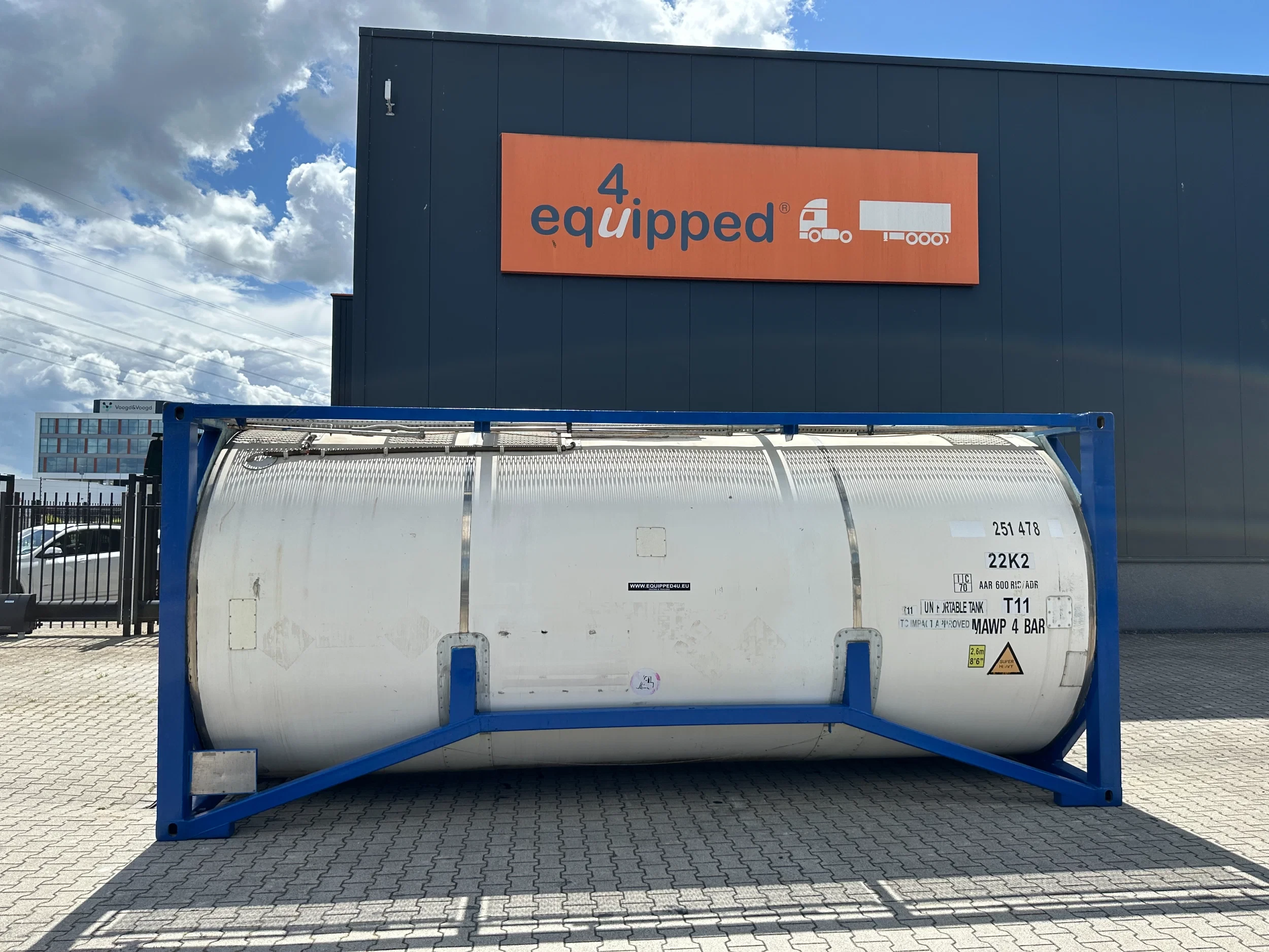 Welfit Oddy 2000 - 20FT ISO / 24.900L / 1-COMP / T11 / 22K2 / ADR valid until 03/2027 afbeelding 2