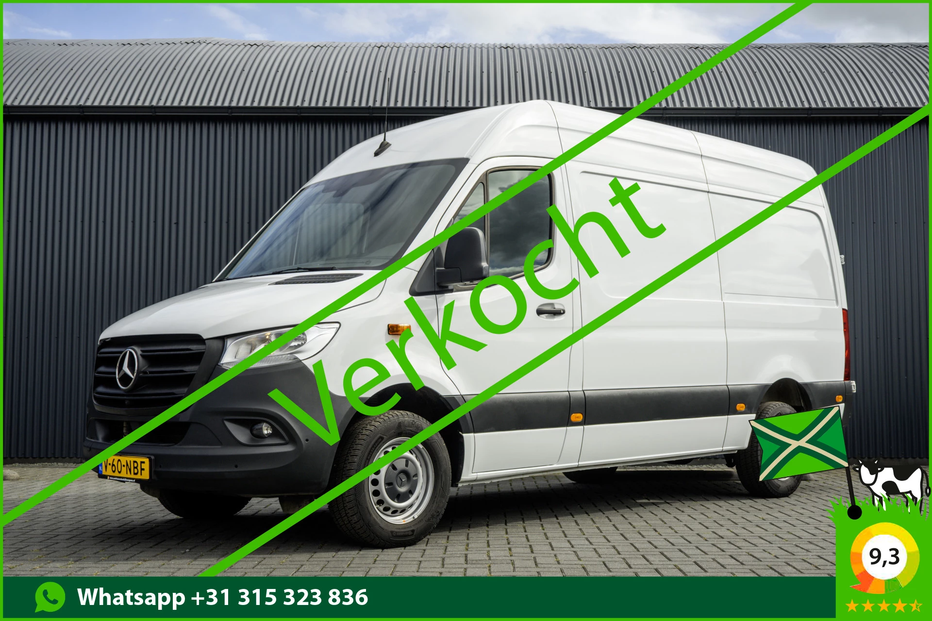 Mercedes-Benz Sprinter 2023 - **317 CDI L2H2 | Mbux | Camera | CarPlay | Navigatie | Cruise | Climate | PDC | Euro 6** immagine 1