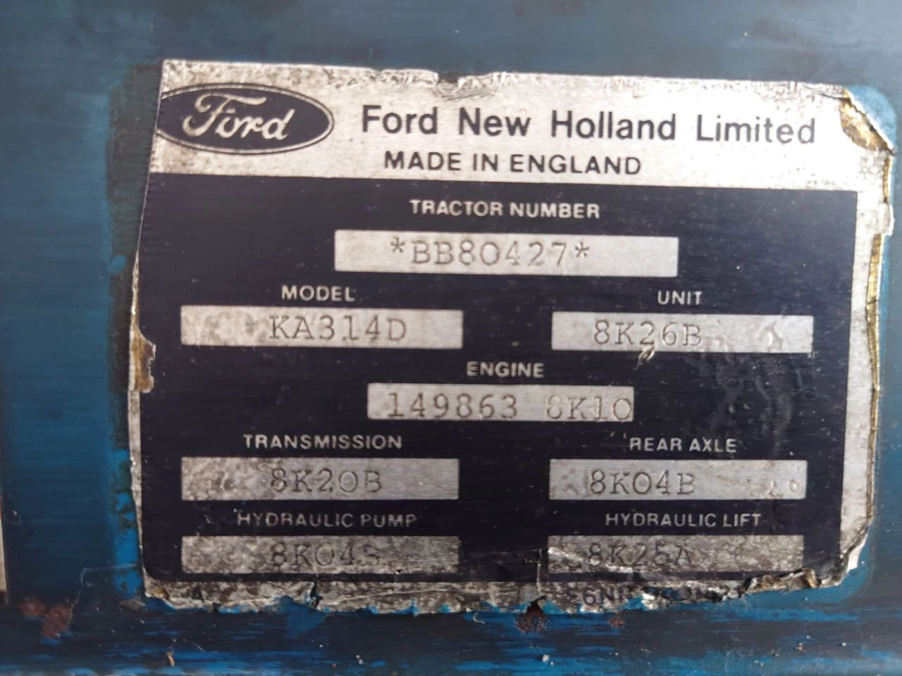 Ford 4110 1988 afbeelding 11