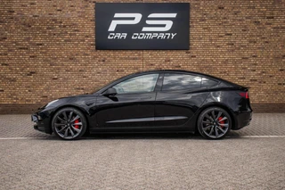 Tesla Model 3 2020 - Performance AWD 75 kWh, SOH 89%, Pano, Leder afbeelding 3 miniatuur