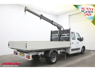 Renault Master 2022 - 2.3 dCi 145 DoKa Hiab Kran Navi Airco Cruise 22.587 km! imagen 3 miniatura