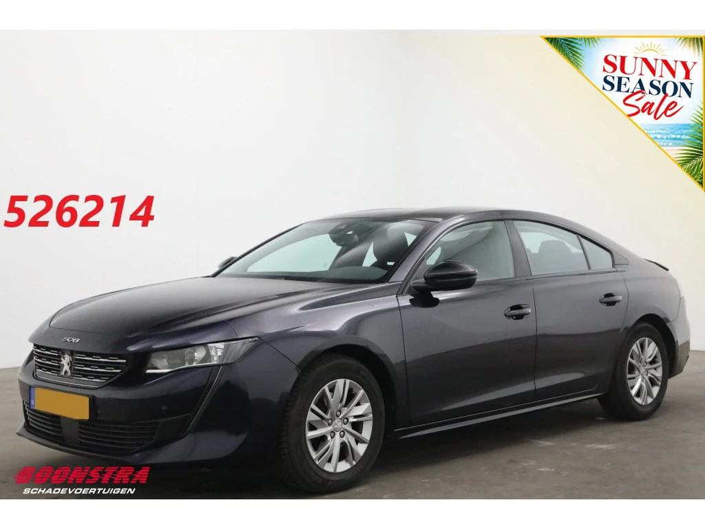 Peugeot 508 2022 - 1.2 PureTech AUT Active Pack Business Cruise Navi Clima Apple/Android Camera PDC afbeelding 1