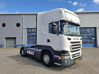 Scania R 2018 - R450 / RETARDER / DOUBLE TANK / !!NO EGR!! / CLEAN NL TRUCK / TUV:30-10-2026 / GOOD TYRES / FRIDGE / LWDS / AUTOMATIC / EURO-6 / 2018 afbeelding 2 miniatuur