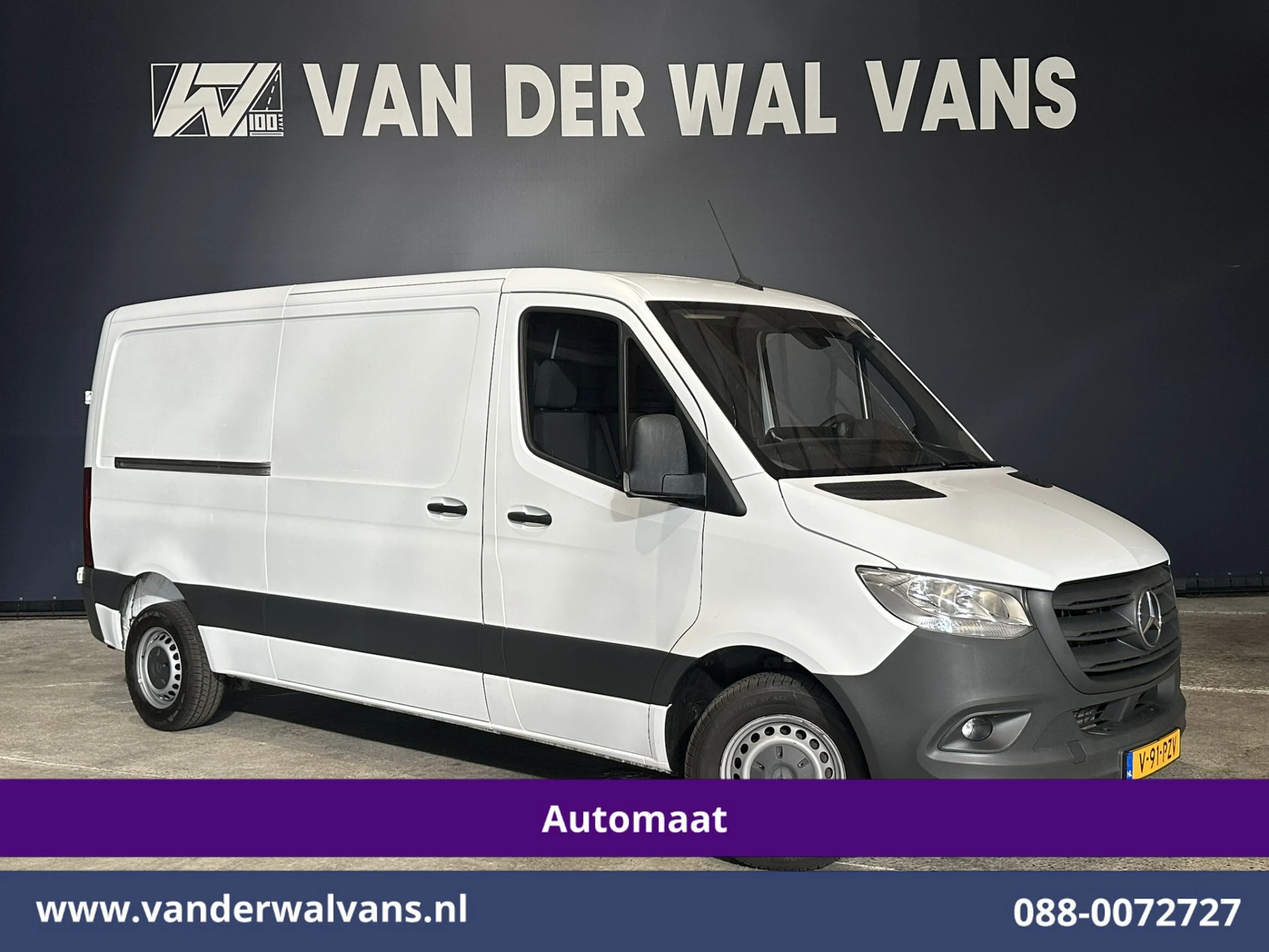Mercedes-Benz Sprinter 2018 - 314 CDI 143pk Automaat L2H1 Euro6 Airco | Camera | Navigatie | Cruisecontrol afbeelding 1