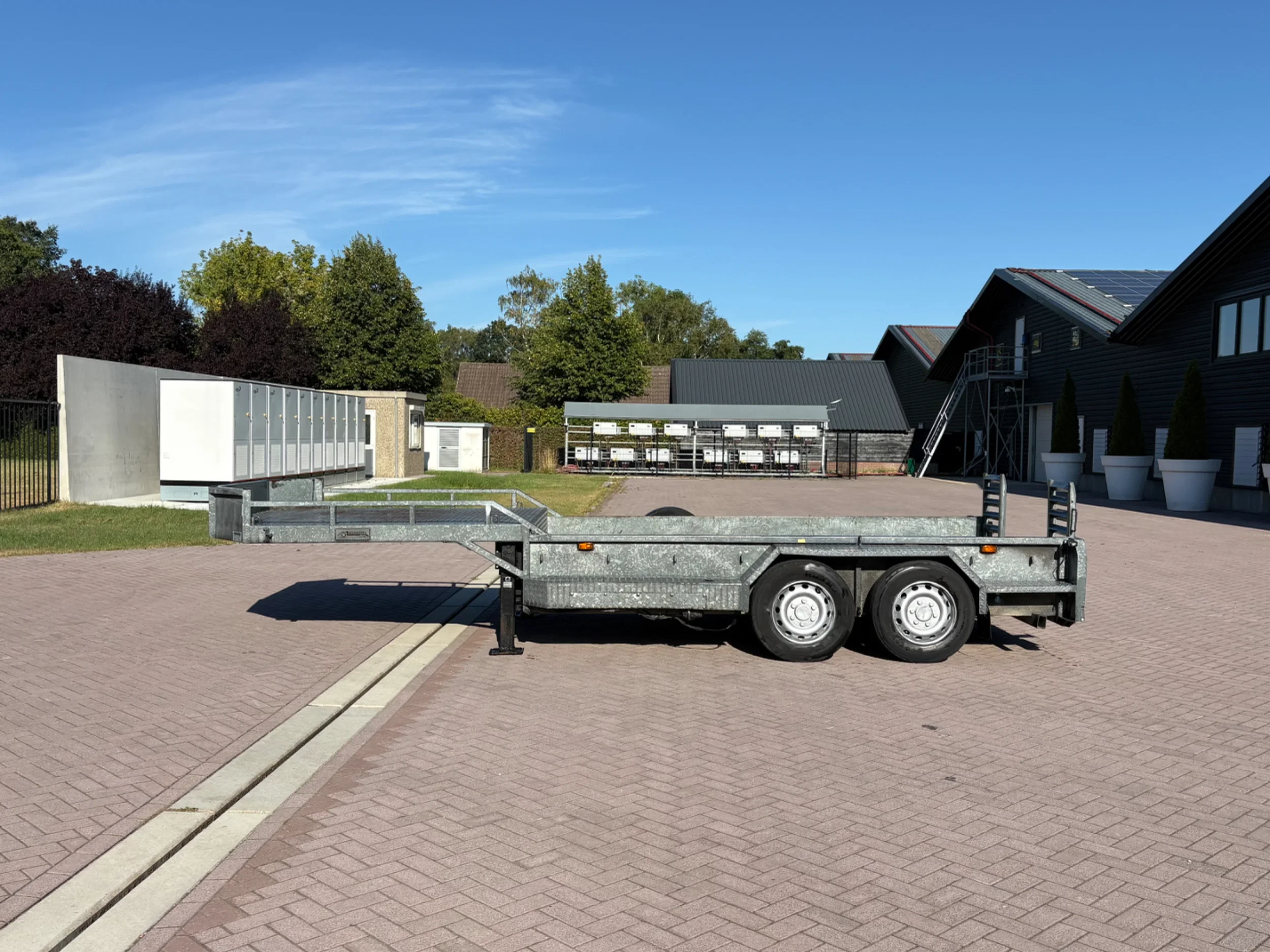 Veldhuizen P 33-2 2002 - Be oplegger kuip dieplader 7.5 TON image 1