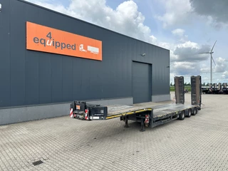 Broshuis N/A 2019 - 3ABSD Lowloader 3-axle / GVW: 59.000kg / Neck: 23.000kg / hydraulic steering + ramps + loading table / 4.60m extendable / winch / liftaxle obrazek 74