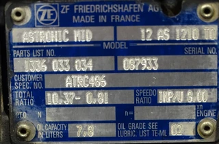 DAF N/A 2018 - ZF12AS 1210 TO изображение 2