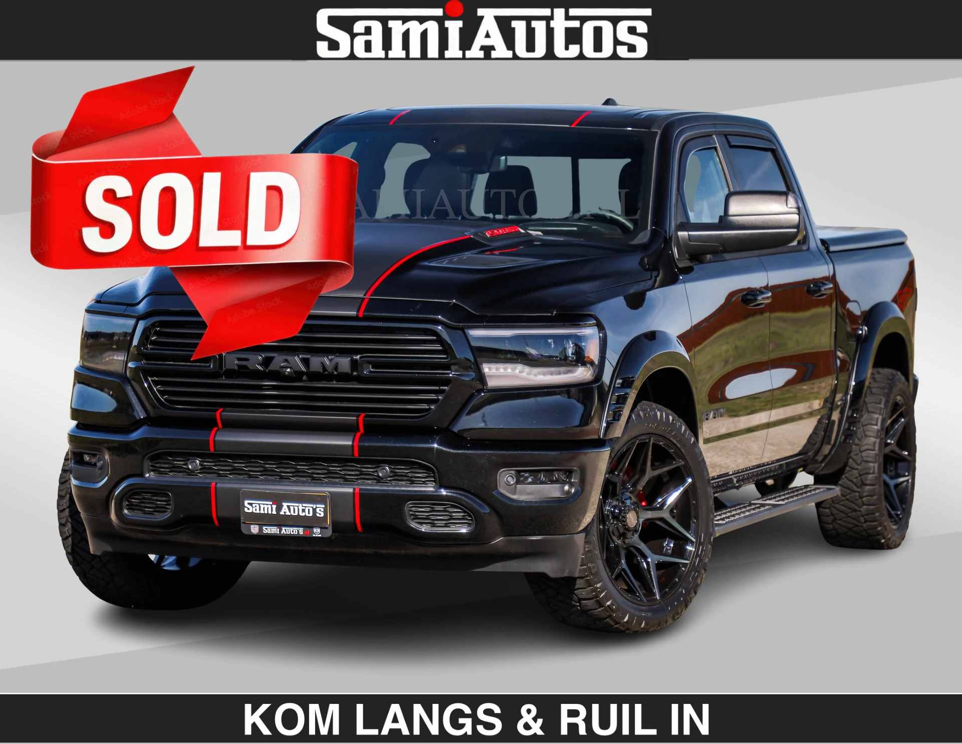 Dodge Ram Pick-Up 2024 - GT HULK | 5.7 V8 HEMI | VIRTUAL COCKPIT | HEAD-UP | ADAPTIVE CRUISE | 360 CAMERA | TRX PACK | afbeelding 1