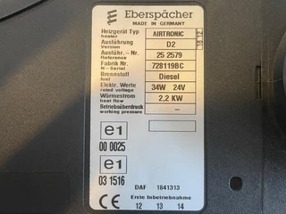 DAF N/A - 1841313 HEATER EBERSPACHER AIRTRONIC D2 immagine 5