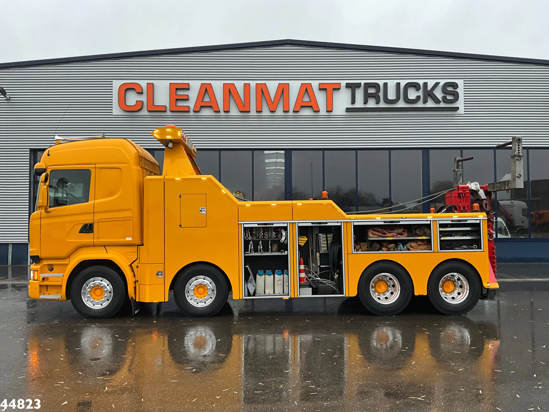 Scania R 2017 - R730 V8 8x4 Euro 6 Retarder Recovery truck Just 17.951 km! obrázek 6