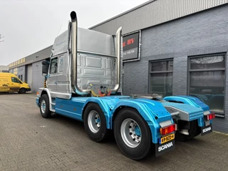 Scania T 1995 - T143-420 V8 Torpedo 6x2 V8 steel/air retarder manual special interior obrazek 12