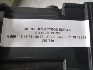 Mercedes-Benz - A 000 140 46 78/A 000 140 50 78/A 000 140 57 78 AD BLUE POMP изображение 2 миниатюра