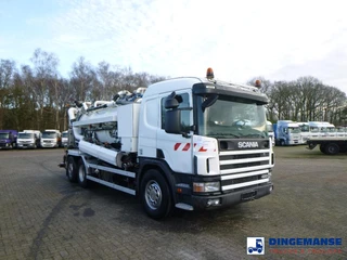 Scania P 2003 - P124-420 6x2 vacuum tank 10.5 m3 imagem 2 miniatura
