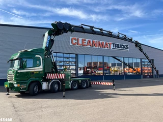 Scania R 2016 - 490 8x4 Euro 6 Effer 140 Tonmeter laadkraan + Fly-Jib Just 283.508 km obrazek 1