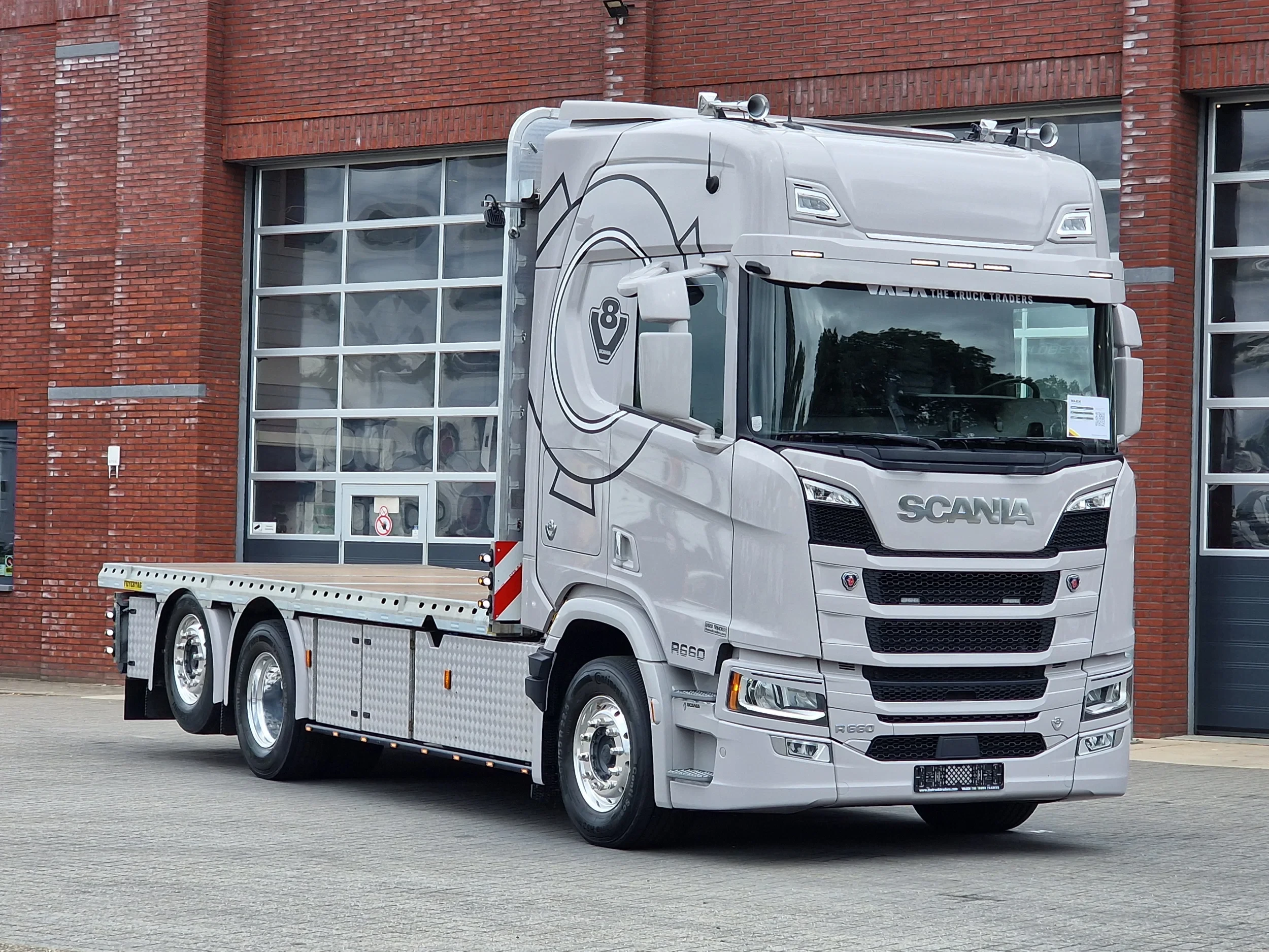 Scania R 2024 - R660 V8 NGS retarder - full air - WB435 - alcoa - steering axle afbeelding 14