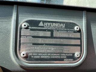 Hyundai HL730-9A 4X4 Radlader Mulch-/Klappschaufel KLIMA A 2016 - HL730-9A 4X4 Radlader Mulch-/Klappschaufel KLIMA A/C image 26