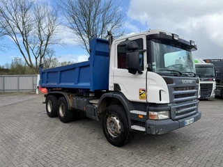 Scania P 2005 - P380 / ENGINE RUNNING / 6X4 / 2XBIG AXLE / FULL-STEEL / DRUM BRAKES / MANUAL / EURO-3 / 2005 obrazek 4