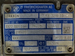 DAF N/A 2021 - ZF12TX 2210 TD bild 2