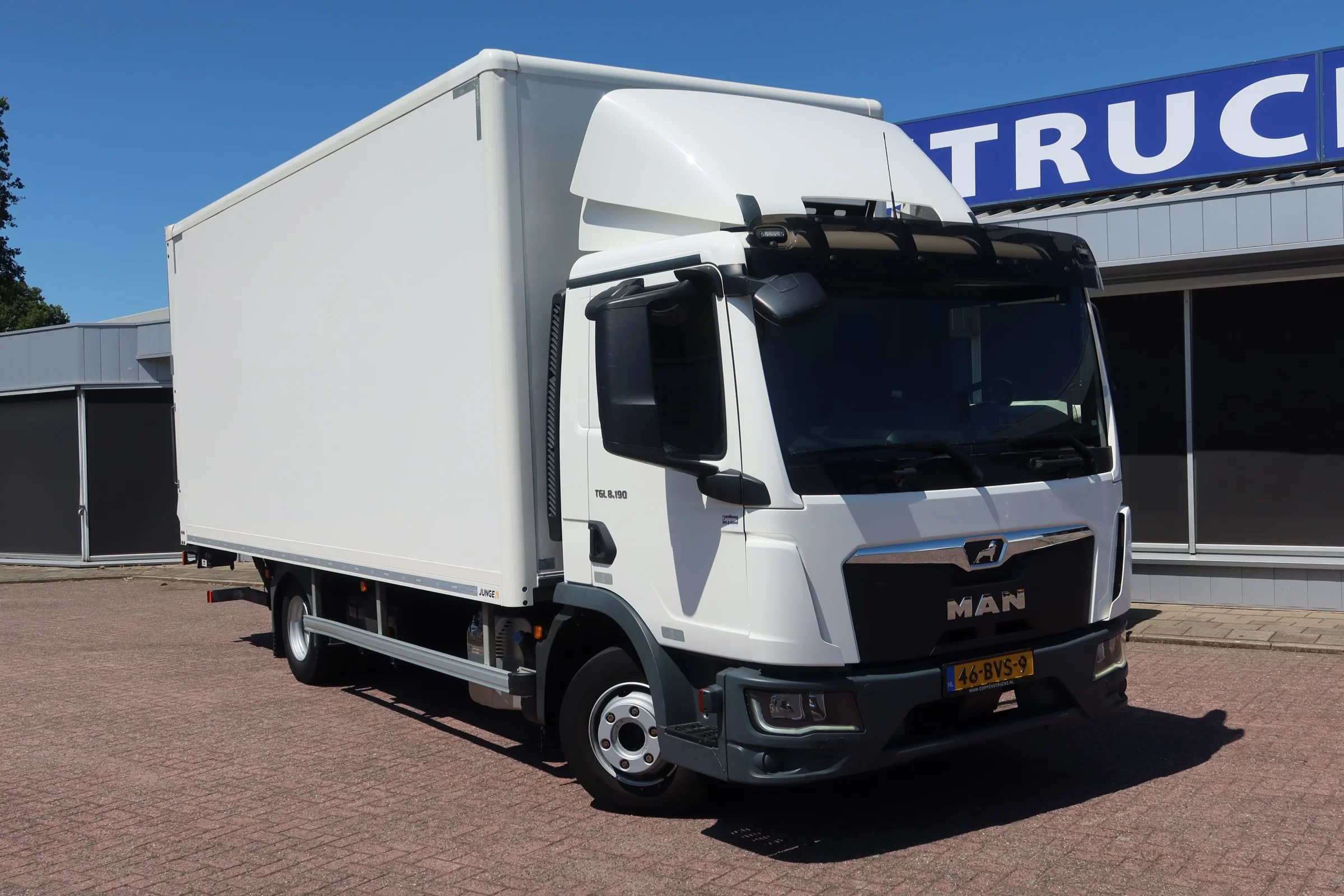 MAN TGL 2023 - 8.180 Bakwagen+Klep Dhollandia 1500 kg+Rolstops afbeelding 2