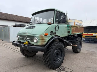 Mercedes-Benz Unimog N/A - 403, Pritsche, Kipper, 72 PS, voll funktionsfähig! te koop