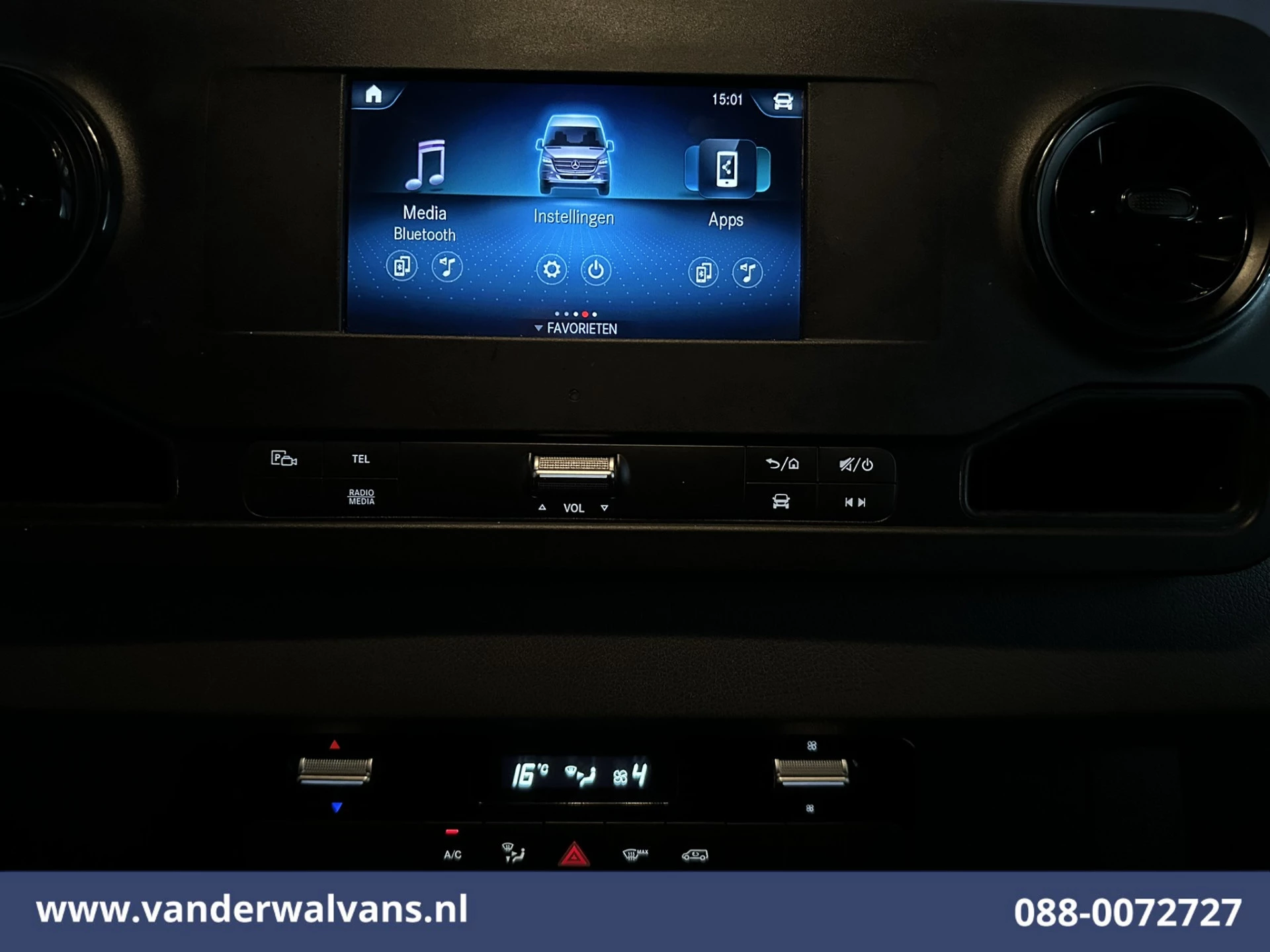 Mercedes-Benz Sprinter 2020 - 314 CDI 143pk L2H1 Euro6 Airco | Camera | Apple Carplay | Trekhaak | Chauffeursstoel imagem 15
