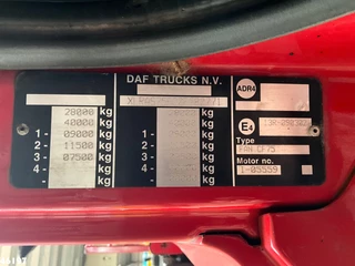 DAF FAN 75 CF 310 Euro 5 Palfinger 36 Tonmeter laadkraan + Fly jib 2008 - N/A image 31
