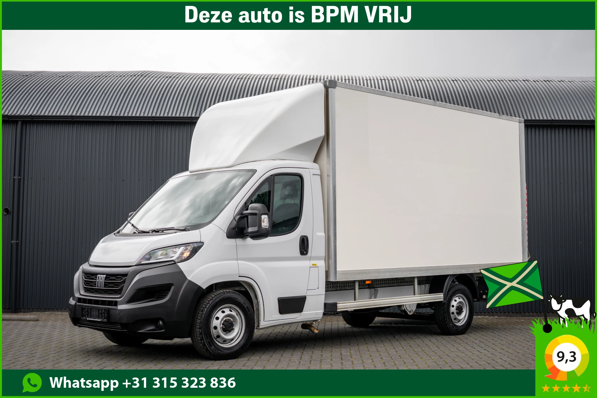 Fiat Ducato 2023 - MultiJet | Bakwagen met laadklep | Camera | Cruise | Airco zdjęcie 1