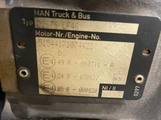 MAN N/A 2016 - 51.01101-3455 CYLINDER BLOCK D2676 LF46 obrazek 2