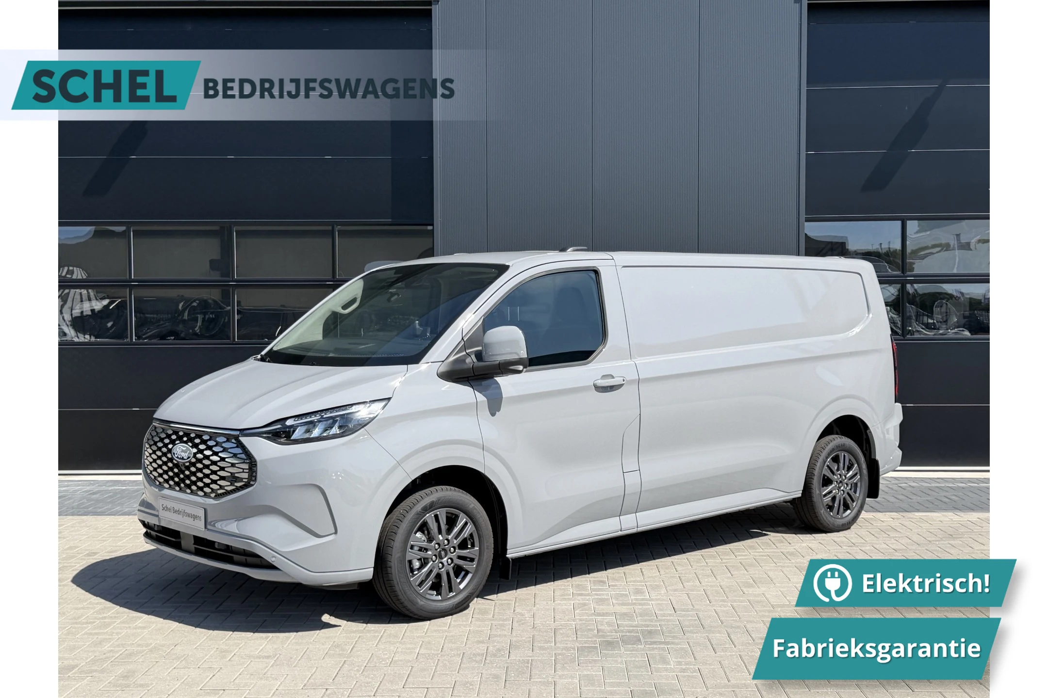 Ford E-Transit Custom 2026 - 340 L2H1 Limited 71kWh 218pk - 370KM WLTP - AGR Bestuurdersstoel - ACC - B&O - Navi - Stoel/Stuurverwarming - 360 Camera - Blindspot - Rijklaar afbeelding 1
