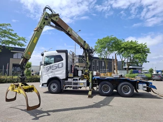 Volvo FH 2016 - 16.750 / LOGGING TRUCK / 6X4 / VEB+ / RETARDER / 2XBIG AXLE / FRIEDERICH 281SL / 9 METER / 596187 KM / 3AXLE DOLLY / 9TON BPW AXLES / AUTOMATIC / EURO-6 / 2016 bild 18