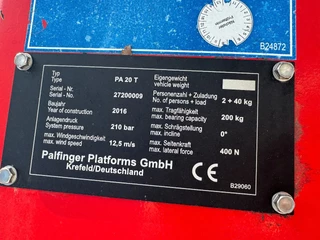 Nissan Cabstar 2016 - 35.12 PALFINGER HOOGWERKER 20 METER afbeelding 5