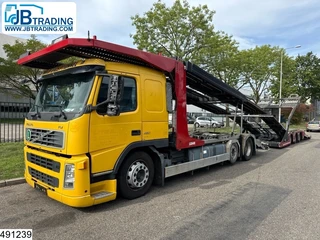 Volvo 2010 - FM 480 6x2, EURO 5, Lohr, Trucktransport, Combi afbeelding 1 miniatuur